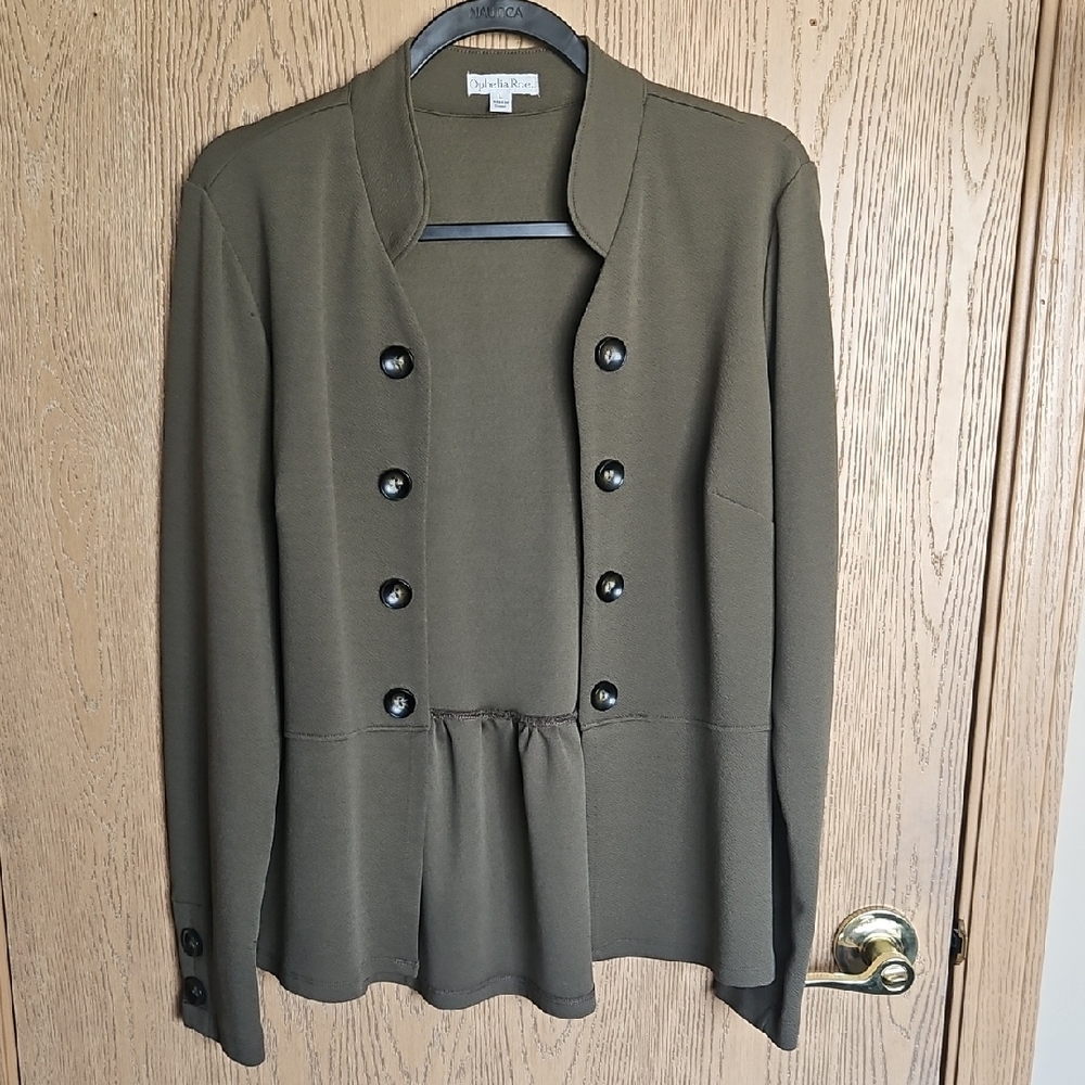 Ophelia Roe Olive Blazer